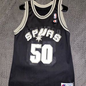 David Robinson Spurs NBA Jersey Champion
